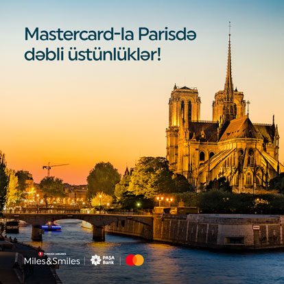 “Mastercard”la Parisdə dəbli üstünlüklər!